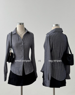 Muat gambar ke penampil Galeri, Kadaka T-0546 Fitted Shirt Long Sleeve Blouse | Atasan Kemeja Wanita Lengan Panjang | Curated Curriculum Collection
