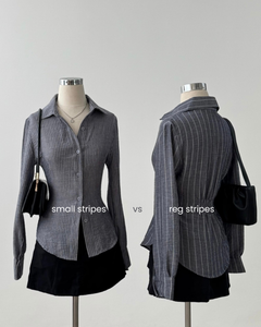 Kadaka T-0546 Fitted Shirt Long Sleeve Blouse | Atasan Kemeja Wanita Lengan Panjang | Curated Curriculum Collection