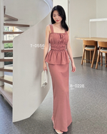 Load image into Gallery viewer, Kadaka Couple Outfit | Airflow Linen Top Blouse Skirt and Shirt | Cloud Nine Collection (1)
