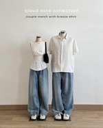 Load image into Gallery viewer, Kadaka Feather Top | Sleeveless Scrunch Top | Atasan Wanita Detail Smock Pinggang | Cloud Nine Collection T-0559

