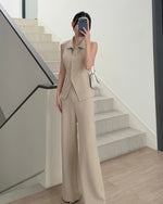 Load image into Gallery viewer, Kadaka T-0561 Sleeveless Shirt Top | Atasan Wanita Kerah Tanpa Lengan
