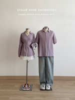 Load image into Gallery viewer, Kadaka Whisper Blouse Top | Long Sleeve Shirt Adjustable Waist | Kemeja Wanita Lengan Panjang | Cloud Nine Collection T-0566
