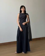 Load image into Gallery viewer, Kadaka Off Duty Collection | Sleeveless Top Cullotes and Jumpsuit | Matching Outfit | Dune, Cove, Muse, Meadow, Nomad
