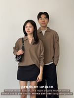 Load image into Gallery viewer, Kadaka Morning Sweater Top |  Unisex Long Sleeves Top | Atasan Tangan Panjang Pria Wanita | U-0110
