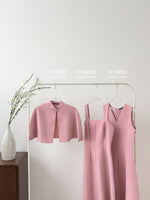 Muat gambar ke penampil Galeri, Kadaka D-0253 Long Vneck Dress | Dress Panjang Wanita
