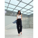 Muat gambar ke penampil Galeri, Kadaka B-0157 Jogger Pants Twill Celana Panjang Wanita Twill
