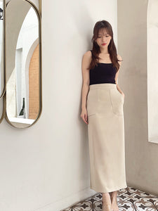 Kadaka B-0190 Maxi Skirt Rok Panjang Wanita Korean Style