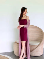 Muat gambar ke penampil Galeri, Kadaka S-0142 Set Mini Dress dan Long Cardigan
