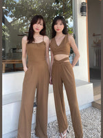 Muat gambar ke penampil Galeri, Kadaka B-0161 Celana Cut Out Waist Long Pants Celana Panjang Wanita Stretch
