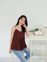 Muat gambar ke penampil Galeri, Kadaka T-0382 Camisole Tanktop Tali Spaghetti Flowy
