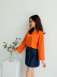 Kadaka T-0260 Top Polkadot Super Cute