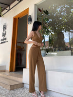 Muat gambar ke penampil Galeri, Kadaka B-0161 Celana Cut Out Waist Long Pants Celana Panjang Wanita Stretch
