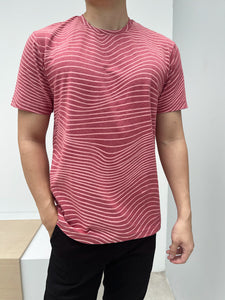 Kadaka MT-0124 Tshirt Kaos Pria Motif Garis