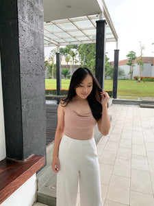 Kadaka T-0287 Tanktop Drapery Pastel Colours