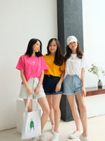 Muat gambar ke penampil Galeri, Kadaka T-0348 Kaos Tshirt Korea Foodies Super Cute
