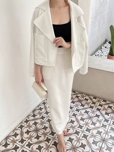 Kadaka O-0192 Blazer Outer Wanita Korean Style Detail Kerah