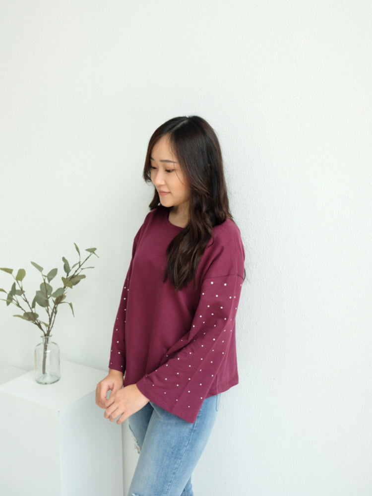 Kadaka T-0260 Top Polkadot Super Cute