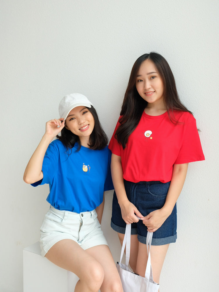 Kadaka T-0348 Kaos Tshirt Korea Foodies Super Cute