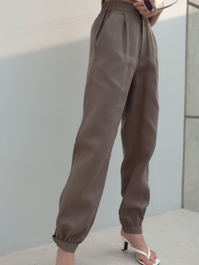 Kadaka B-0157 Jogger Pants Twill Celana Panjang Wanita Twill