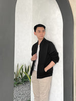 Muat gambar ke penampil Galeri, Kadaka MO-0106 Jaket Bomber Pria Fleece Premium
