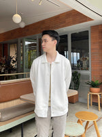 Muat gambar ke penampil Galeri, Kadaka MO-0109 Buttoned Jacket Men Jaket Pria Cotton Emboss
