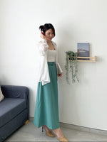 Muat gambar ke penampil Galeri, Kadaka B-0143 Long Maxi Skirt Korea Detail Belt
