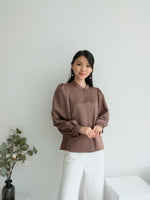 Muat gambar ke penampil Galeri, Kadaka T-0387 Blouse Puff Sleeve Kancing Depan
