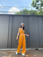 Muat gambar ke penampil Galeri, Kadaka S-0196 Set Crop Tanktop dan Kulot Sporty Look
