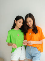 Muat gambar ke penampil Galeri, Kadaka T-0348 Kaos Tshirt Korea Foodies Super Cute
