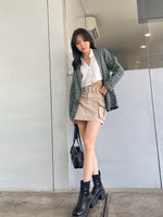 Muat gambar ke penampil Galeri, Kadaka O-0177 Blazer Kancing Wanita Rapi Kotak-Kotak Plaid
