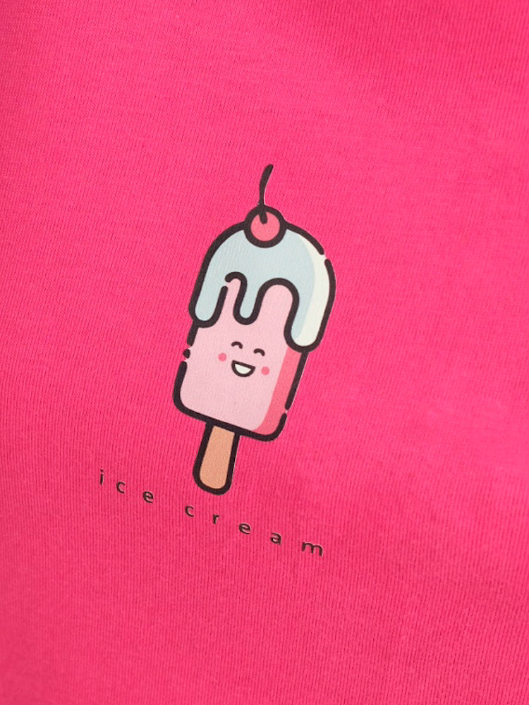 Kadaka T-0348 Kaos Tshirt Korea Foodies Super Cute