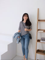 Muat gambar ke penampil Galeri, Kadaka T-0109 Top Stripe Super Comfy
