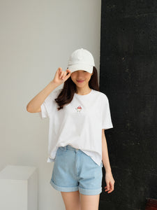 Kadaka T-0348 Kaos Tshirt Korea Foodies Super Cute