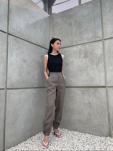 Kadaka B-0157 Jogger Pants Twill Celana Panjang Wanita Twill