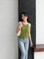 Muat gambar ke penampil Galeri, Kadaka T-0351 Top Halter Neck Knit Premium Rajut
