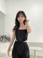 Load image into Gallery viewer, Kadaka T-0450 Tanktop Scarf Bandana Korea Premium Pleats
