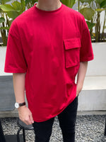 Muat gambar ke penampil Galeri, Kadaka MT-0140 Kaos Oversized Detail Pocket Pria Lengan Pendek
