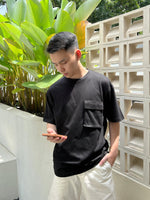 Muat gambar ke penampil Galeri, Kadaka MT-0140 Kaos Oversized Detail Pocket Pria Lengan Pendek
