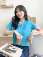 Load image into Gallery viewer, Kadaka T-0410 Crop Top Wanita Tshirt Comfy
