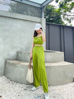 Muat gambar ke penampil Galeri, Kadaka S-0196 Set Crop Tanktop dan Kulot Sporty Look
