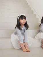 Muat gambar ke penampil Galeri, Kadaka KG-0107 Girls Cardigan Outer Knit Pattern | Luaran Cardi Anak Perempuan Knit
