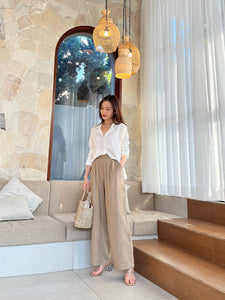 Kadaka B-0169 Culotte Linen Premium Celana Panjang Kulot Wanita