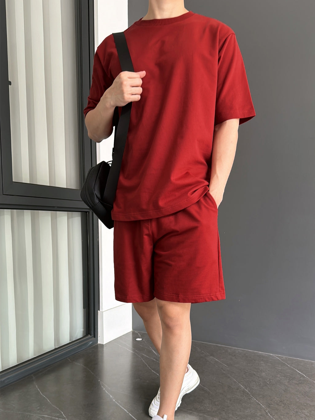 Kadaka MT-0183 Oversized Tshirt Basic | Atasan Kaos Pria Oversize