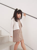 Muat gambar ke penampil Galeri, Kadaka KG-0107 Girls Cardigan Outer Knit Pattern | Luaran Cardi Anak Perempuan Knit
