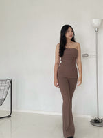 Muat gambar ke penampil Galeri, Kadaka B-0208 Corduroy Flare Pants | Celana Cutbray Wanita Corduroy
