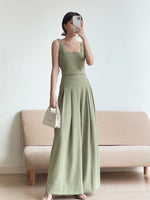 Muat gambar ke penampil Galeri, Kadaka B-0209 Super Wide Leg Double Pleated Culottes
