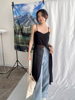 Muat gambar ke penampil Galeri, Kadaka D-0238 Slit Tanktop Dress Chiffon
