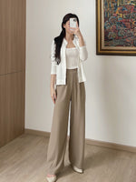 Muat gambar ke penampil Galeri, Kadaka B-0198 Knit Culotte Pants Celana Kulot Wanita
