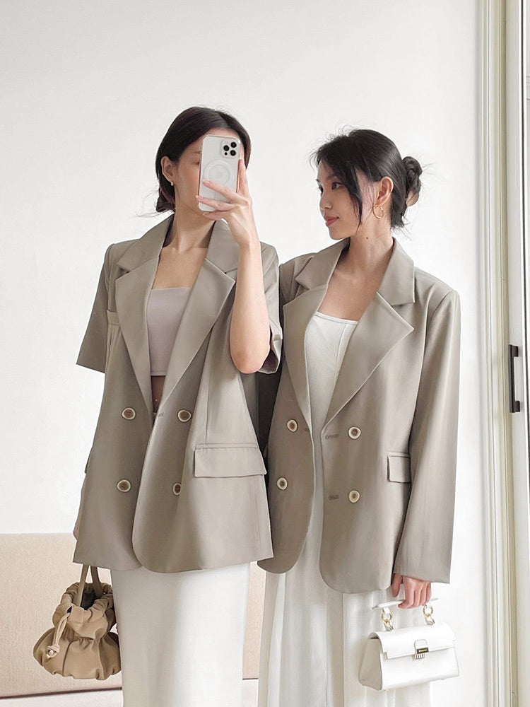 Kadaka O-0199 Long Sleeve Oversized Blazer | Outer Blazer Wanita