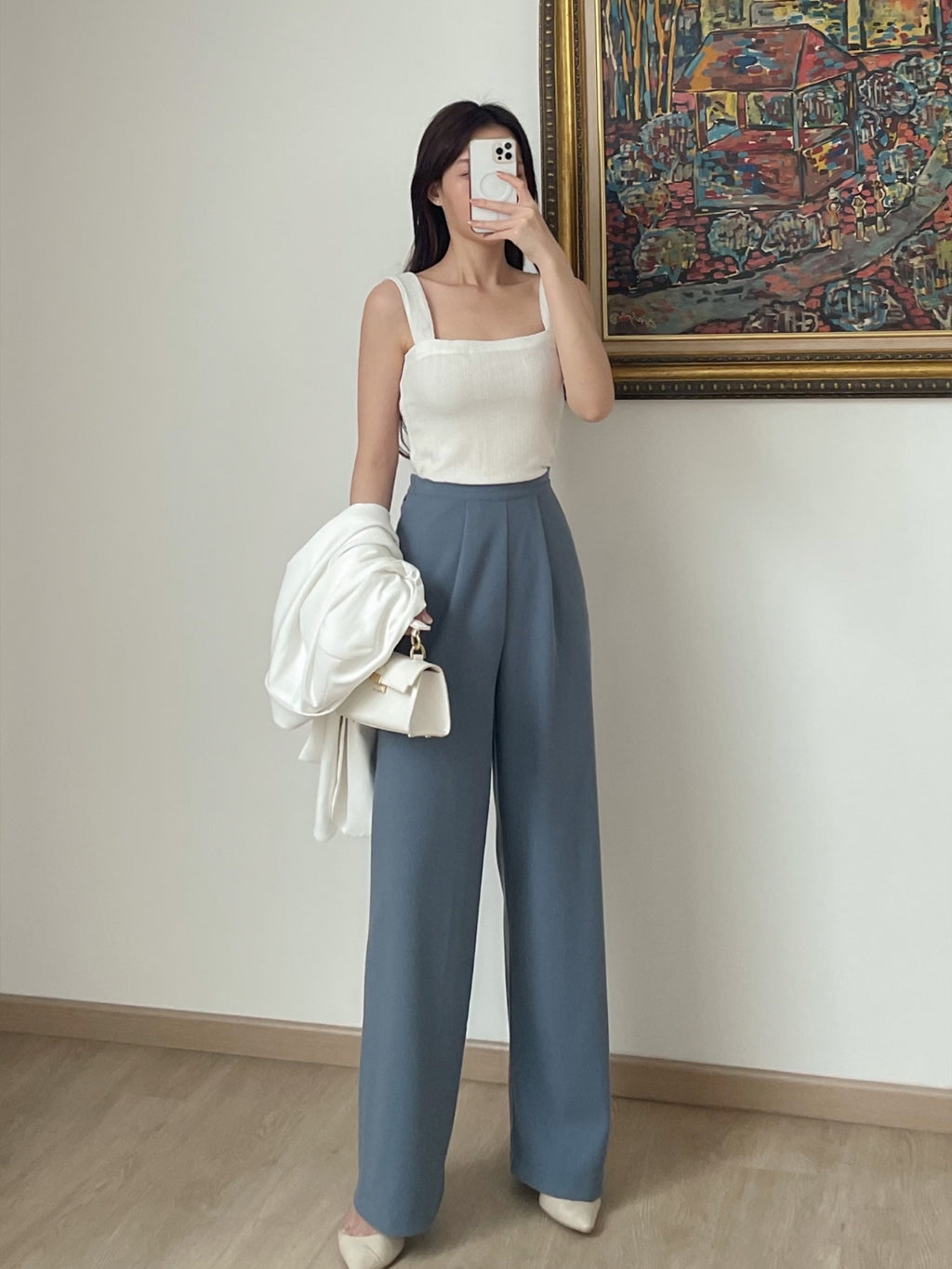 Kadaka B-0198 Knit Culotte Pants Celana Kulot Wanita